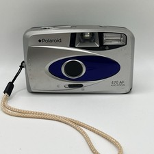 Polaroid 470AF Automatic Focus 35mm Camera w/ Flash Tested Works