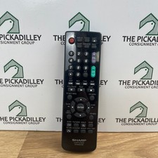 Sharp GA480WJSB LCD TV DVD Remote Control Bla...