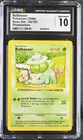 Pokemon Shadowless Bulbasaur 044/102 - CGC 10 GEM MINT - Base Set Shadowless Reg