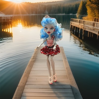 #ad #ad Monster High Ghoulia Yelps Dot Dead Gorgeous Doll Mattel $21.25