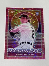 2021 Panini Chronicles Baseball Pink Pulsar #17 - Casey Mize - Detroit Tigers