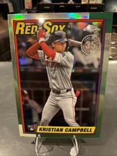 2025 Topps Chrome Update Series - 1990 Topps Baseball Kristian Campbell #90CU-19