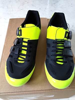 Giro Sentrie Techlace Rennradschuhe BOA Drehverschluss Gelb/Schwarz EU 43