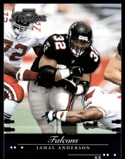 2002 Playoff Prestige Jamal Anderson #5 Atlanta Falcons