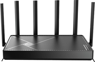 TP-Link - Archer BE9500 Tri-Band Wi-Fi 7 Router plus 1 Year of HomeShield Pre...