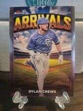 2025 Topps Finest - Arrivals Dylan Crews #A-7 RC