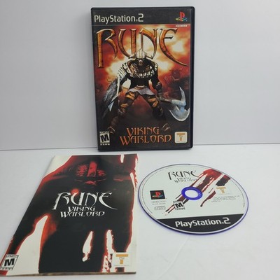 Rune: Viking Warlord (Sony PlayStation 2, 2001) Complete CIB