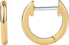 Small Gold Hoop Earrings for Women - 14K Gold Plated Huggie Earring Hypoallerg