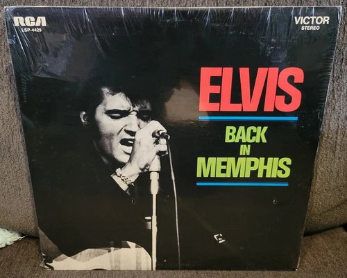 ELVIS PRESLEY Back In Memphis Vinyl Record Original Recording Sealed Old Stock
