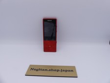 Sony Walkman NW-A25 16G Hi-Res Portable Audio Player Cinnabar Red Working Tested