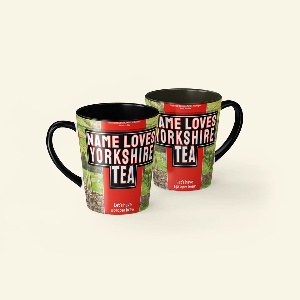 Yorkshire Tea Add Name Latte Mug 12oz