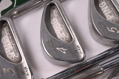 Ping Karsten II Eisen / 3-9i / Black Dot / Regular Flex Ping ZZ Lite Schäfte