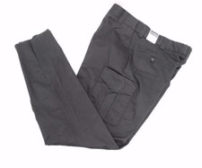 Tact Squad T7004BK Mens Work Uniform Black Tactical Long Pants w/ Side Pockets