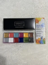 Ccbeauty Professional Face Body Paint Oil Based 12 Colors Halloween Body Paint