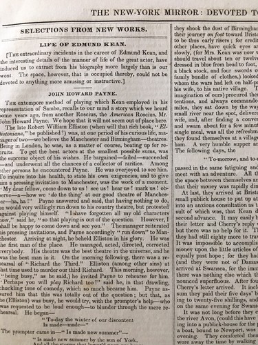 Life of Edmund Kean 1835 Schauspieler Theater Shakespearean - Bild 4 von 8