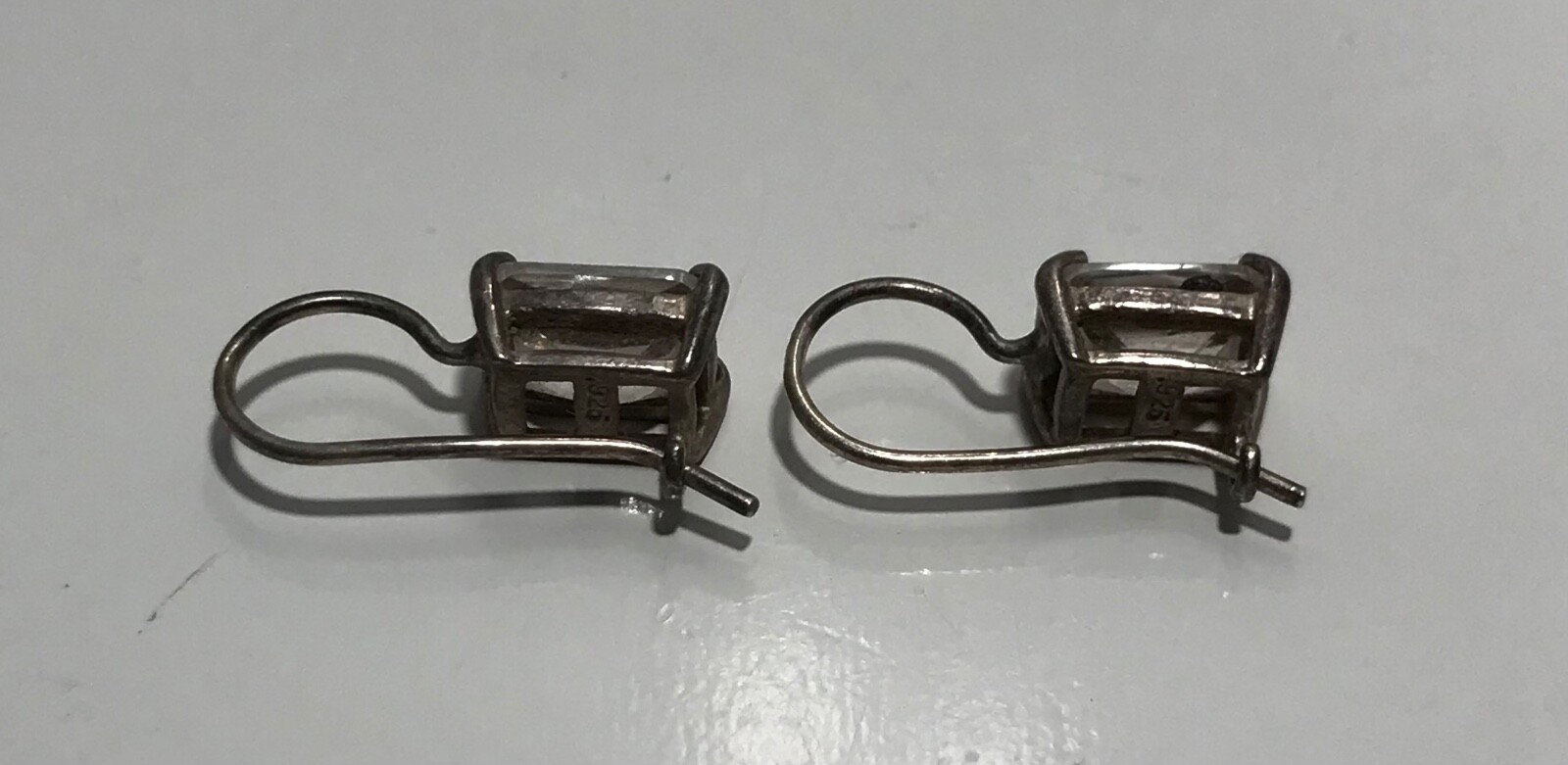 SILPADA-Sterling Silver Rectangular Cubic Zirconi… - image 6