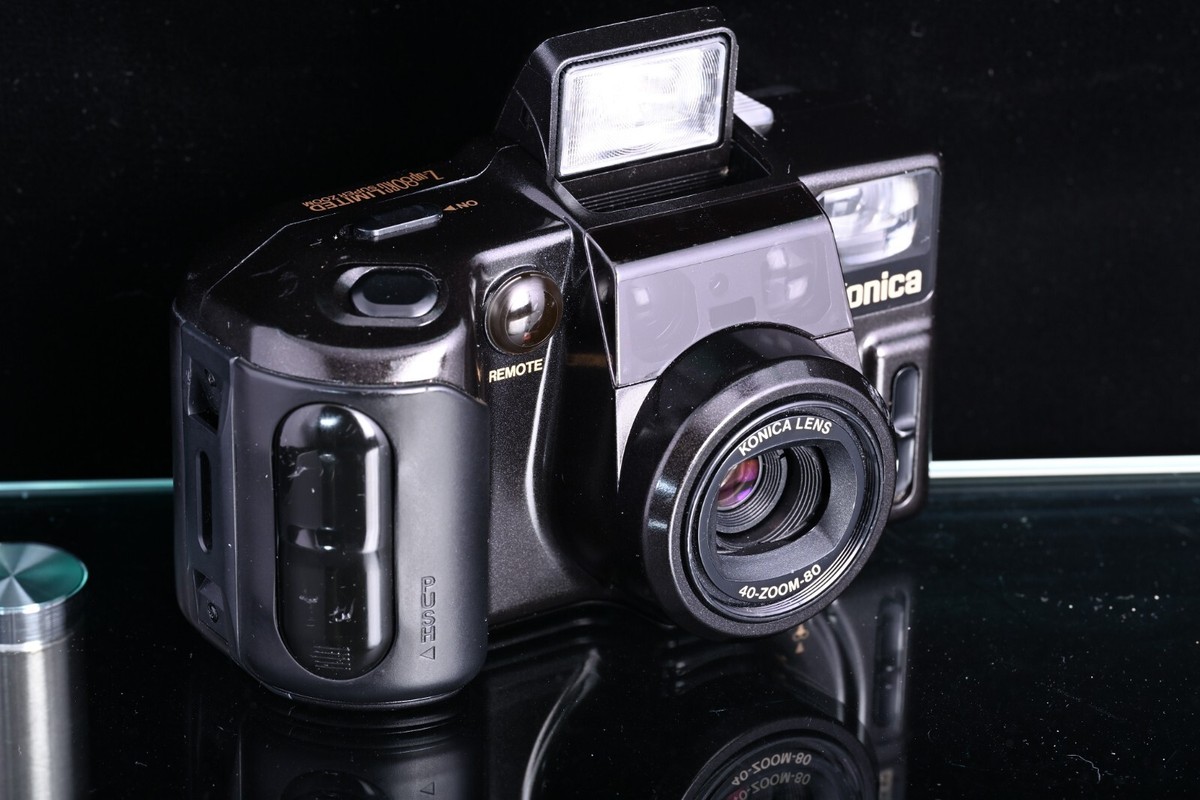 Konica Z-Up 80 RC Limited Super Zoom 35mm Film Point & Shoot [Exc