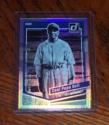 2023 Donruss Baseball Base Season Stat Line #160 Cool Papa Bell 269/355
