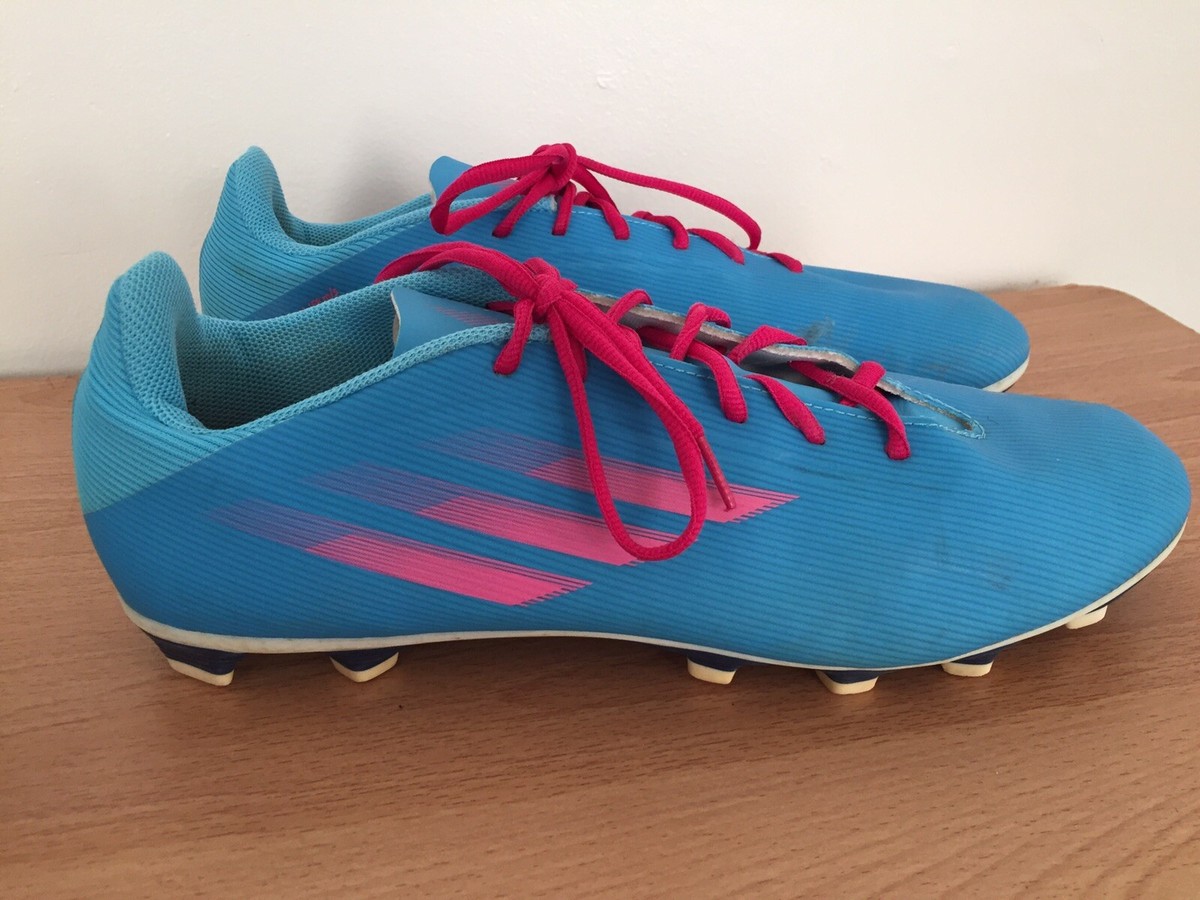 Adidas Mens X Speedflow.4 Flexible GW7518 Blue Football Cleats Shoes Size 13