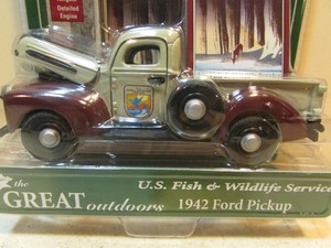 Details About 143 Scale Die Cast 1942 Ford Pickup Truck Us Fish Wildlife Service Sealed