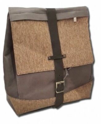 REAL LEATHER & CORK BACKPACK MOD .PAUL BROWN