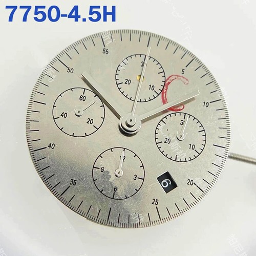 Automatic Chronograph Watch Movement Subdials with Day/Date Replace Mechanism - Picture 21 of 27