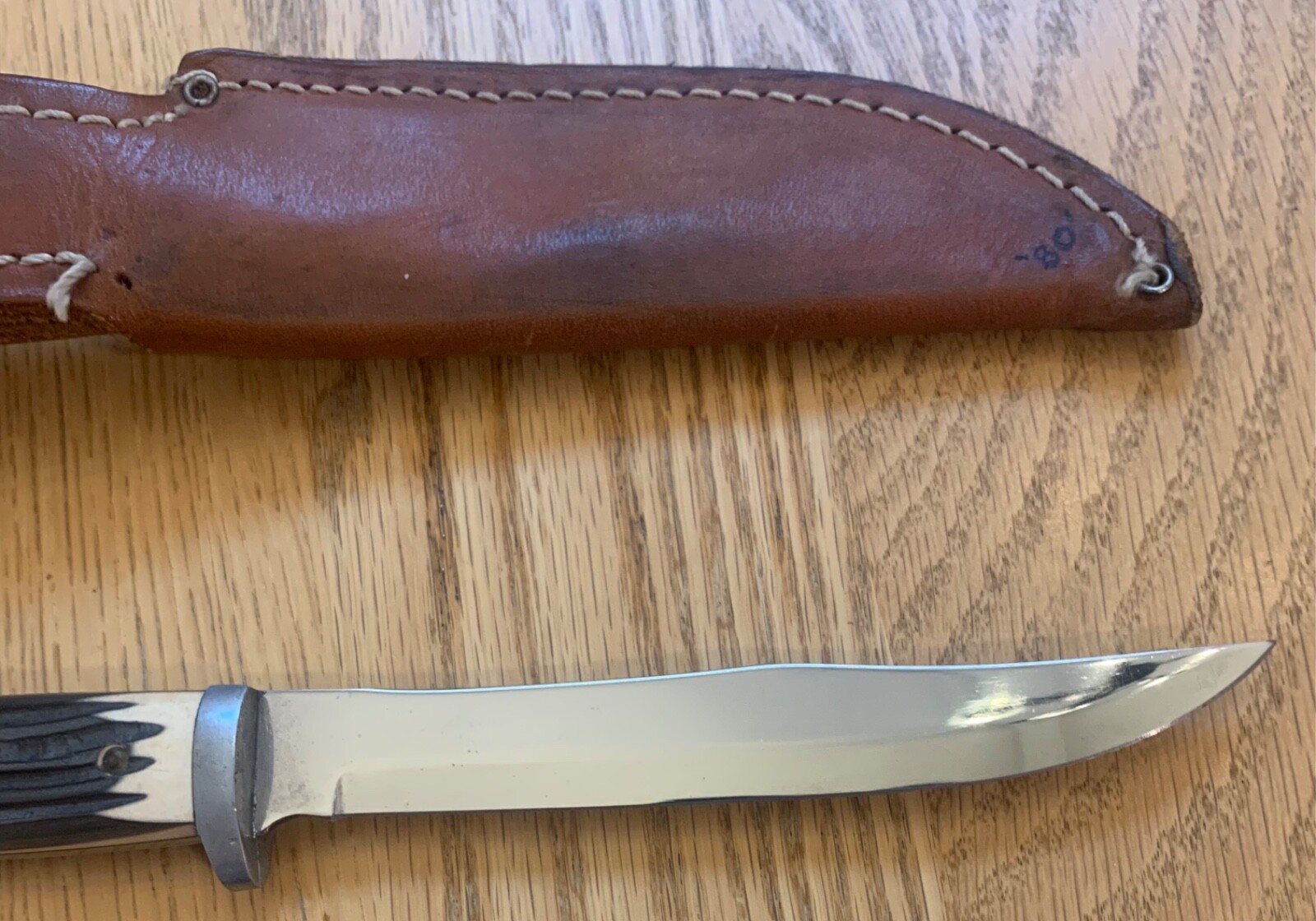 VINTAGE QUEEN FIXED BLADE KNIFE NEVER USED BRT3 eBay
