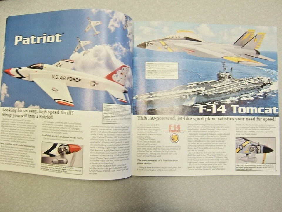 Vintage Great Planes RC Kits glossy full color illustrated Catalog 1994 Edition - Image 3 of 3