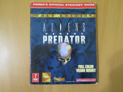 Prima Official Strategy Guide Gold Edition - Aliens Vs. Predator