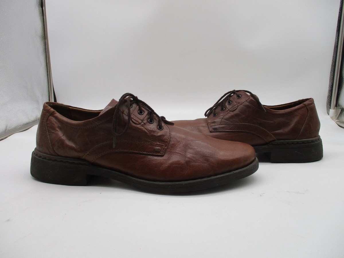 Josef Seibel 151108 Brown Leather Oxford Lace Up Men display picture 2