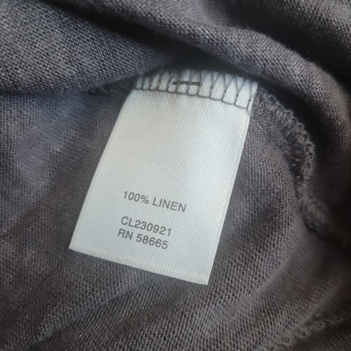 Maglione cardigan Nordstrom Classiques Entrar 100% lino taglia media con cintura - Foto 5 di 11