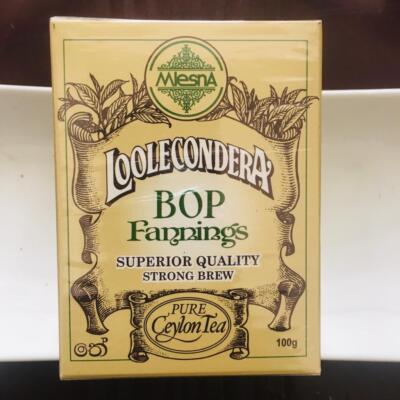 Mlesna Loolecondera BOP Fannings Strong Brew Pure Ceylon Black Tea 100 Tea Bags | EBay | Nath Mart