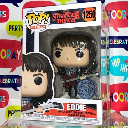 🇨🇦 AUTHENTIC IN STOCK Eddie Munson Stranger Things Season 4 Funko Pop 1250