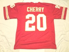 UNSIGNED CUSTOM Sewn Stitched Deron Cherry Red Jersey - M, L, XL, 2XL