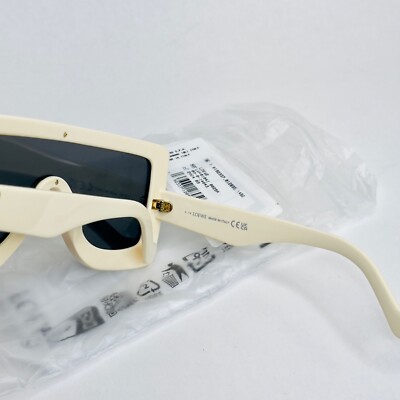 LOEWE SCREEN Chunky ANAGRAM MASK LW40104I Ivory Gray 40104  display picture 3