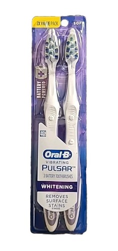 Pro Expert By Oral-B Pulsar Vibrating Toothbrush- 2 X Twin Pack 35