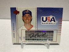 Josh Wilson 2004 USA Baseball National Team Alumni Signatures Black Ink Auto