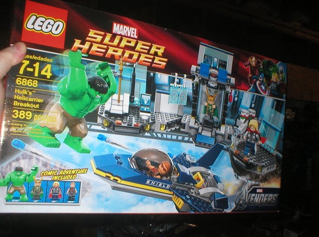 LEGO MARVEL SUPER HEROES HULK'S HELICARRIER BREAKOUT SET, UNOPENED. 389 PCS | eBay