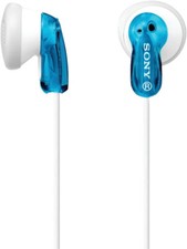 NEW Sony MDR-E9LP In-Ear Stereo Audio Fashion Earbuds Earphones Headphones-Blue