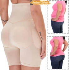 US Fake Butt Lifter Sexy Underwear Hip Enhancer Padded Panty Body Shaper Panties