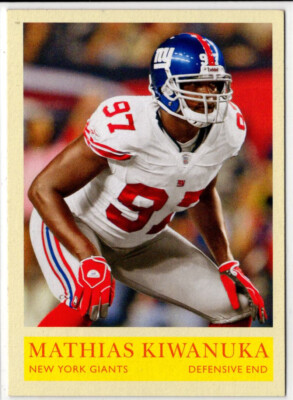2009 Upper Deck Philadelphia Football Mathias Kiwanuka No. 131 New York Giants