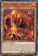 YuGiOh Card - (NM) Tenyi Spirit - Mapura  RIRA-EN014 - 1st Ed Rare
