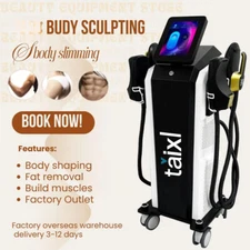 Body Slimming Fat Burning Muscle Body Electromagnetic Stimulate Therapy Machine