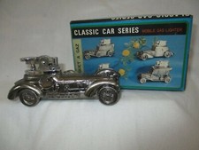 Ancien Briquet a gaz de table Made in Japon 1970s bugatti 