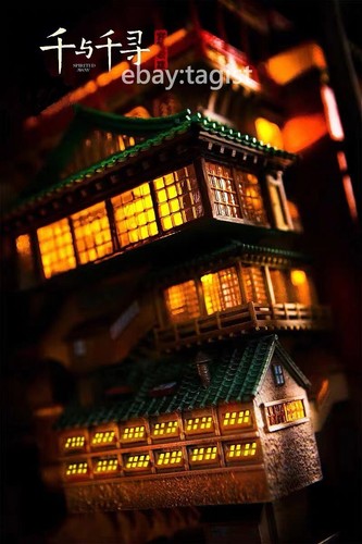 Hayao Miyazaki Series Spirited Away AnimBathhouse Limit 1/1 40 cm STATUA IN MAGAZZINO - Foto 2 di 9