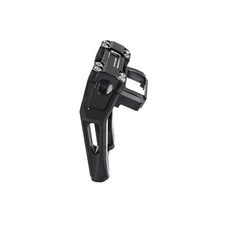  8" Tall Black Pullback Handlebar Riser for Harley Softail FXST Street Bob FXLRS