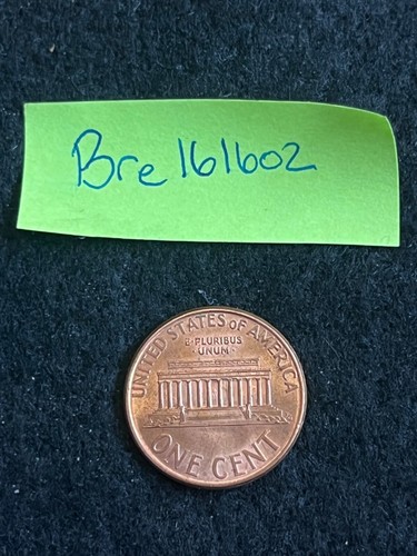 2001 American Lincoln Memorial Penny , No Mint Mark. Rare American cent - Picture 6 of 7