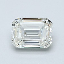 Cert. GIA 1.20 CT Emerald Cut Natural Mined Diamond Loose J color VVS1 clarity 3442.33 per carat