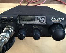 Cobra 19 Ultra III 3 Citizen Band CB Radio Transceiver LCD Display Not Tested