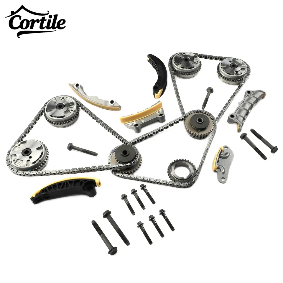 Timing Chain Kit w/VVT Sprocket for BUICK ENCLAVE LACROSSE 3.6L V6 DOHC 2011-15 - Image 3 of 4